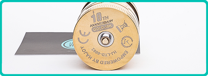 Diamètre du clearomiseur Kit Titan PWM V2 10th Anniversary Steam Crave